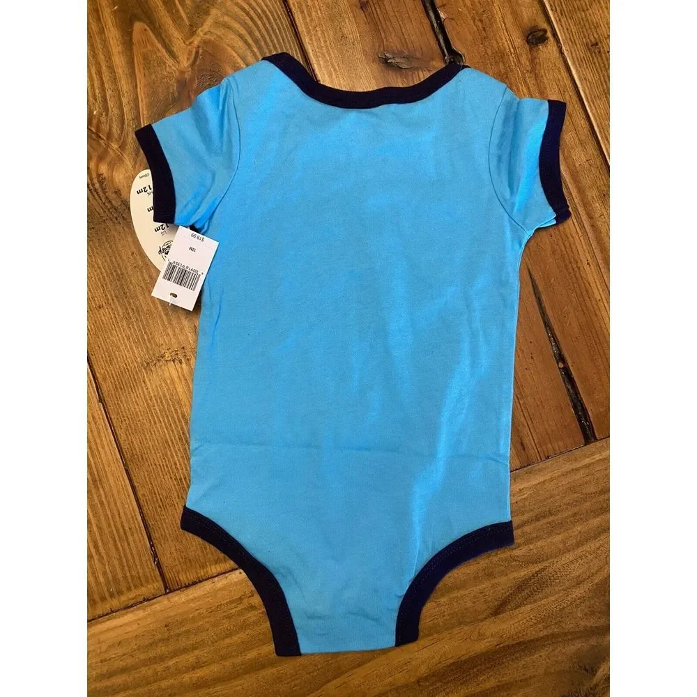 12M Bodysuit Disney Mickey‎ Mouse ''Summer Attitude'' Baby Size Authentic NWT